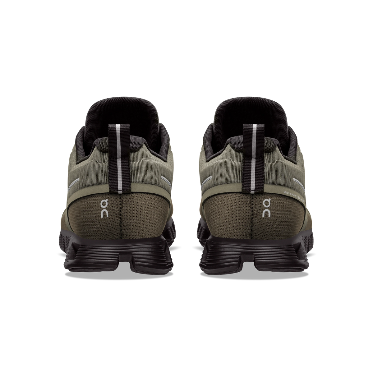 On Mens Cloud 5 Waterproof Olive/Black- (59.98840)