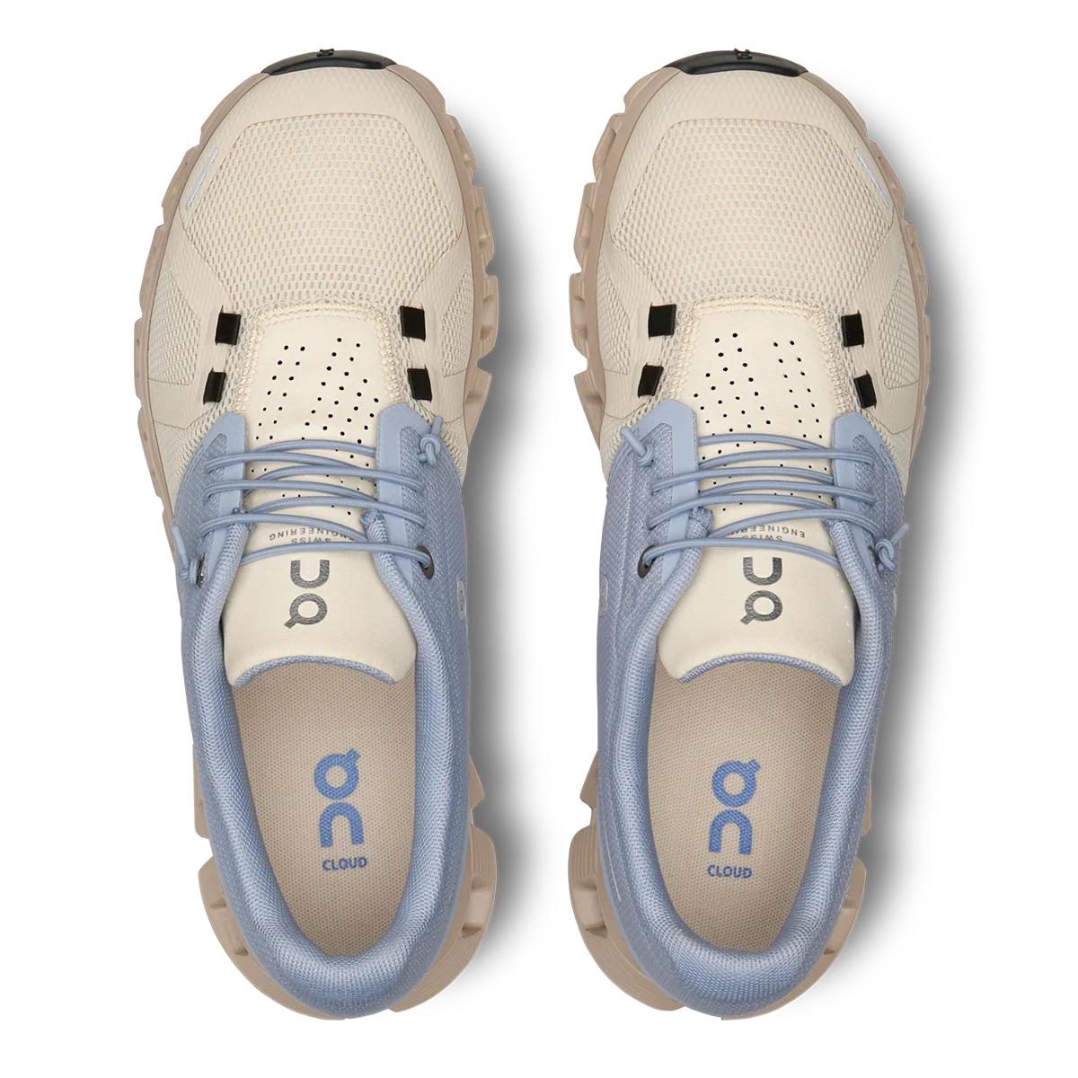On Womens Cloud 5 - Nimbus/Moon (59.98015)